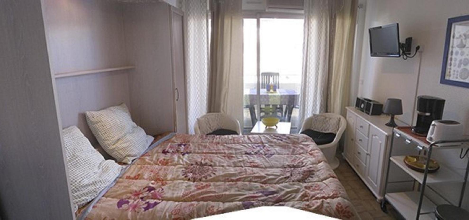 Vittoria Immobilier 2 -Reglement Sur Place - Cheques Vacances Acceptes La Grande-Motte Rom bilde